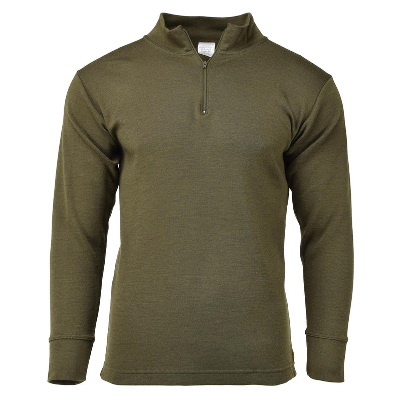 Camiseta militar original Italia cremallera