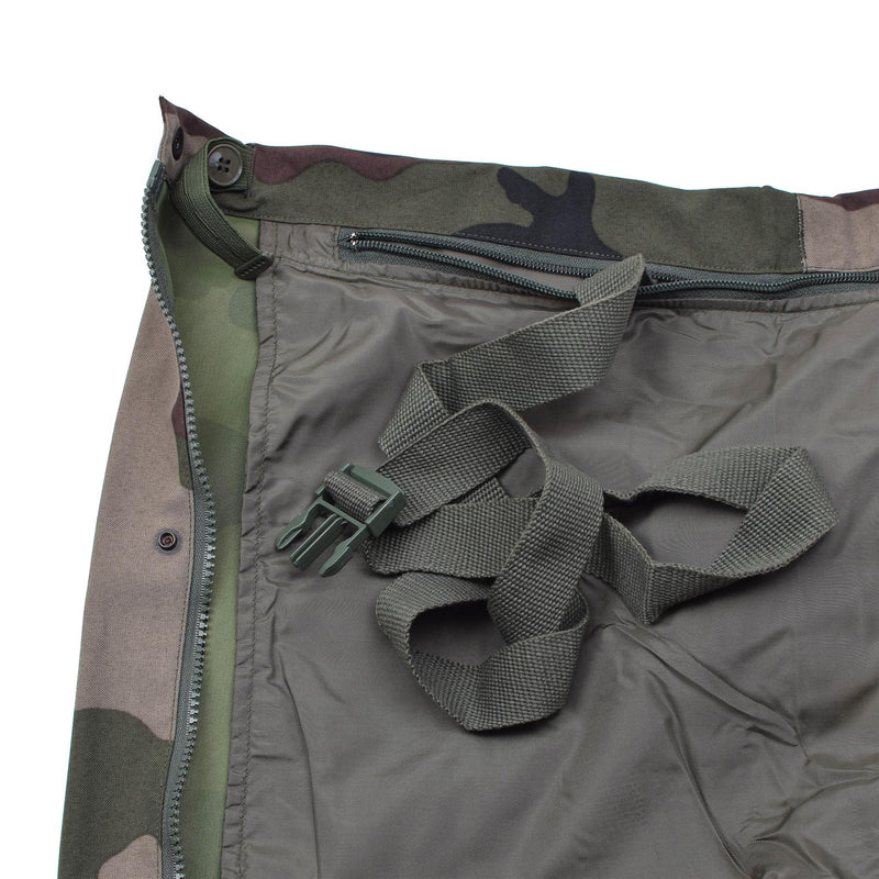 Pantalones de lluvia militar franceses originales de los pantalones de trilaminato impermeables aparatos ortopédicos