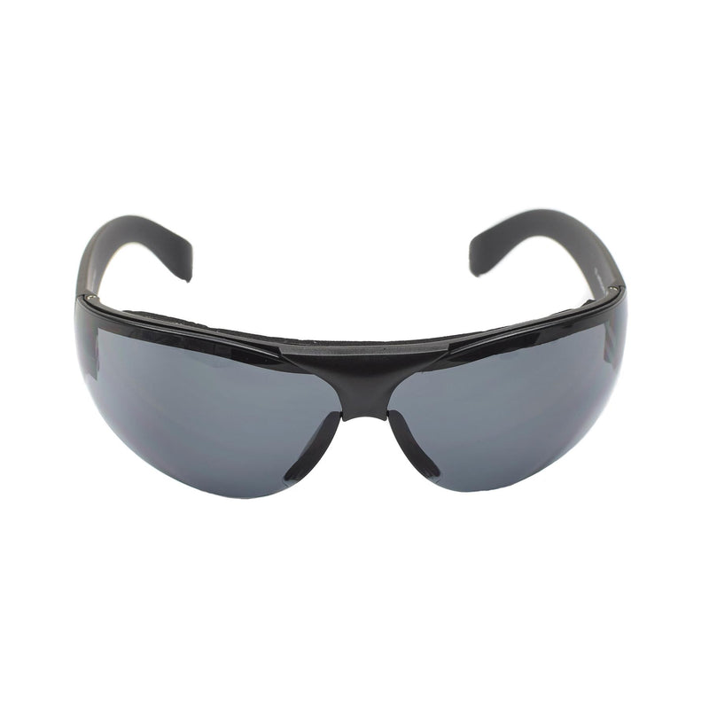 Gafas de seguridad de ojo suizo lentes de color de humo anti-fog gafas anti-scratch