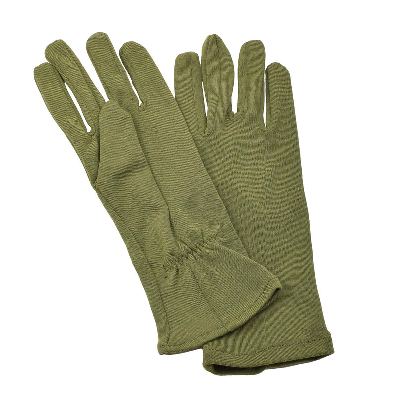 Guantes del ejército británico genuino Guantes de la mano de oliva Guantes de fibra resistentes al fuego NUEVO