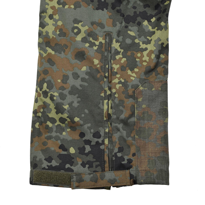 Leo Kohler Sniper Pantalones tácticos Tropas Fuerzas Fuerzas Rip-Stop Flecktarn Camo
