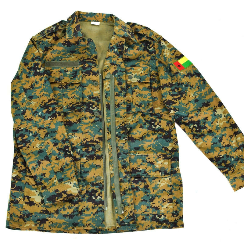 Guinee Guinee Bissau Jacket Ripstop Digital Savana Camo Problema militar Nuevo