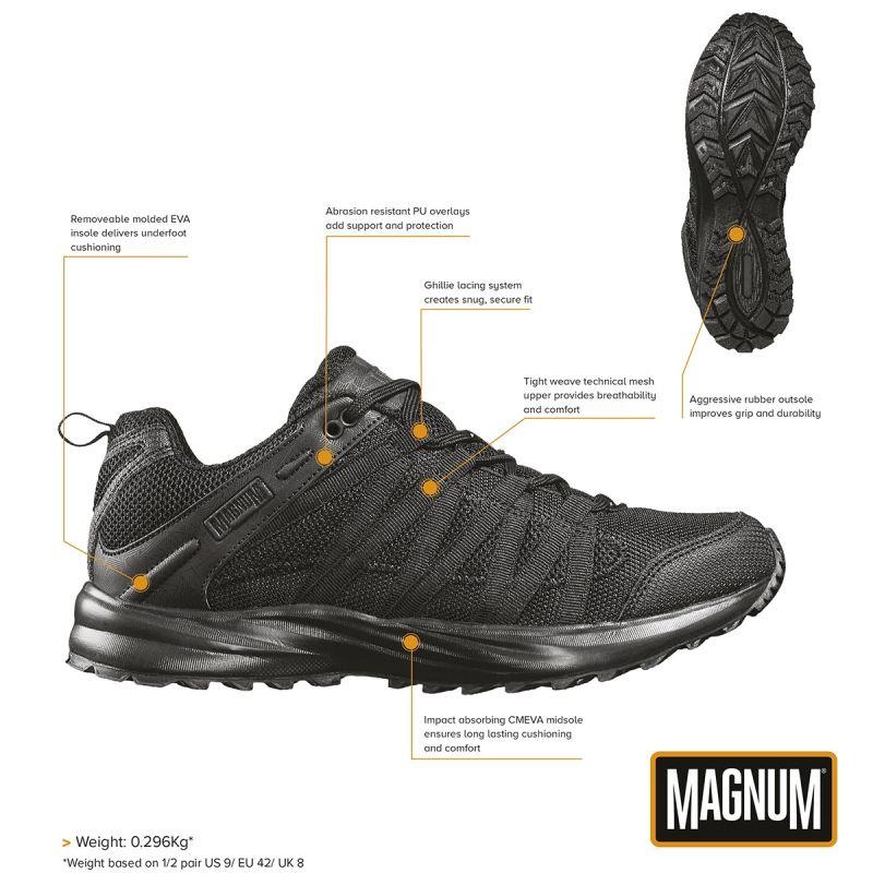 Magnum Storm Trail Lite Sports Shoes Sports Bombas bajas de zapatillas de trekking transpirables