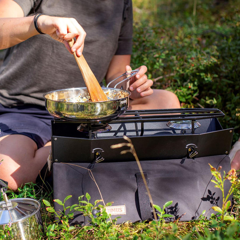 Primus Onja Stove Duo Compact Dual Camping Stove Burner Cocina de cocina al aire libre