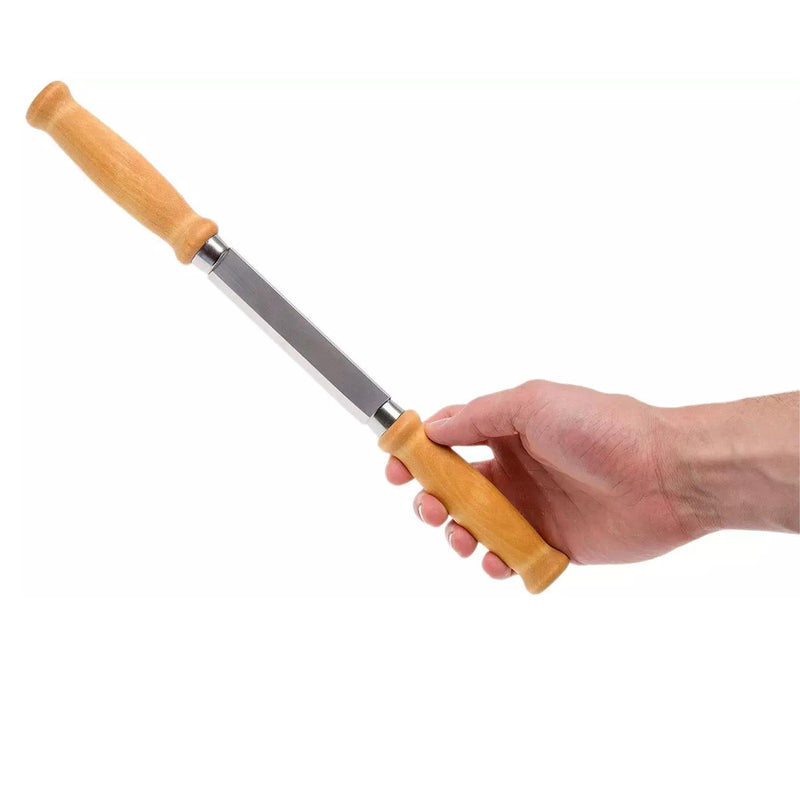 Morakniv madera dividida cuchillo sueco 220 manijas de madera de abedul de cabañas