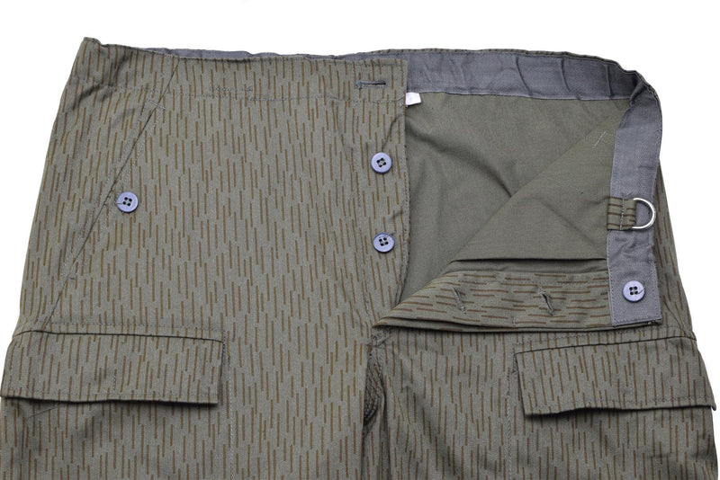 Militar alemán original NVA Strichtarn CAMO Pantalones tácticos Pantalones de campo Nuevo