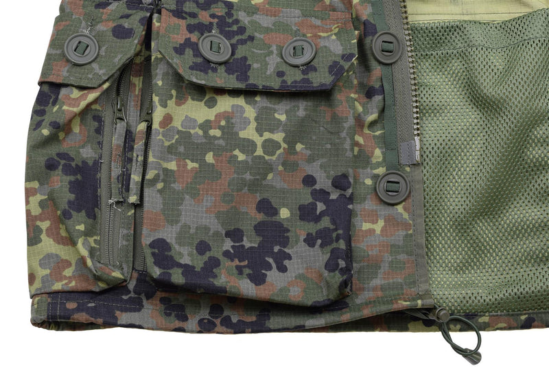 Tacgear Brand Military Style Commando Smock Jacket Full-Zip Ripstop Flecktran