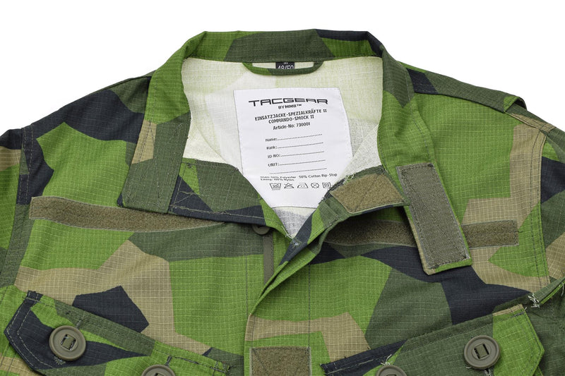 Camisas de camuflaje de camisa de campo de la marca tacgear