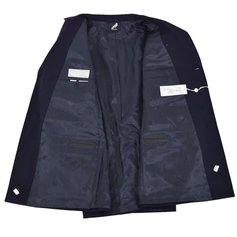 Oficial de uniforme de policía militar genuino Italiano Oficial Forma Formal Azul Nuevo