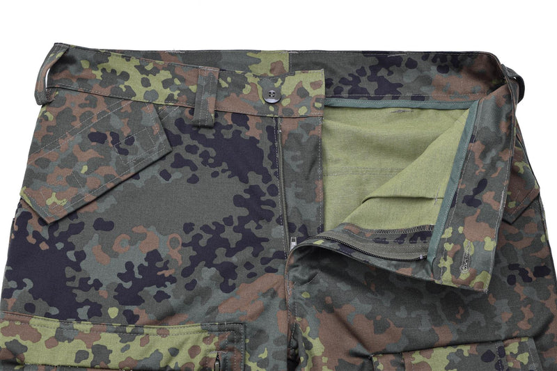 Pantalones tácticos del ejército Leo Kohler Flecktarn CAMO FORDE CARGO CAMPO DE CARGE