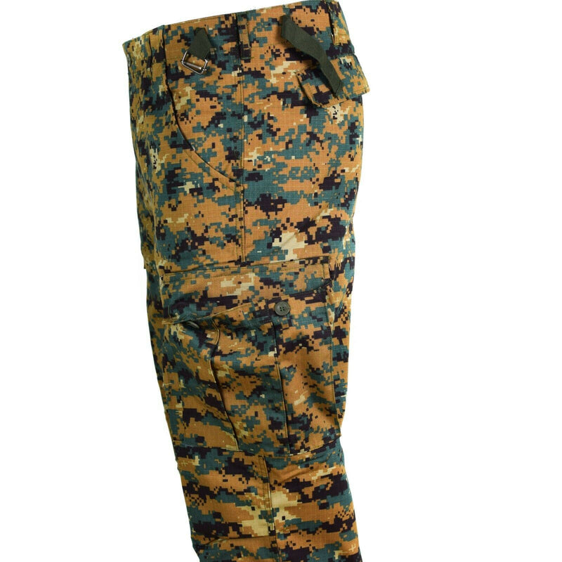 Guinee Guinee Bissau Pantalones Ripstop Digital Savana Camo Problema militar Nuevo