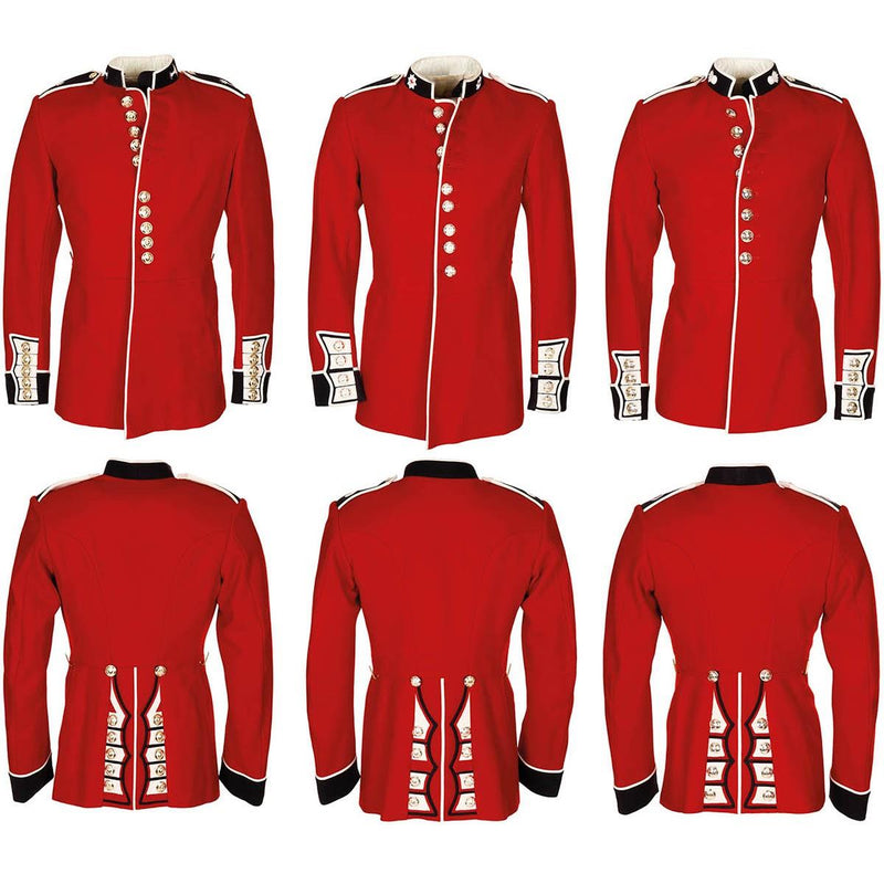 Guardia de uniforme de chaqueta del ejército británico