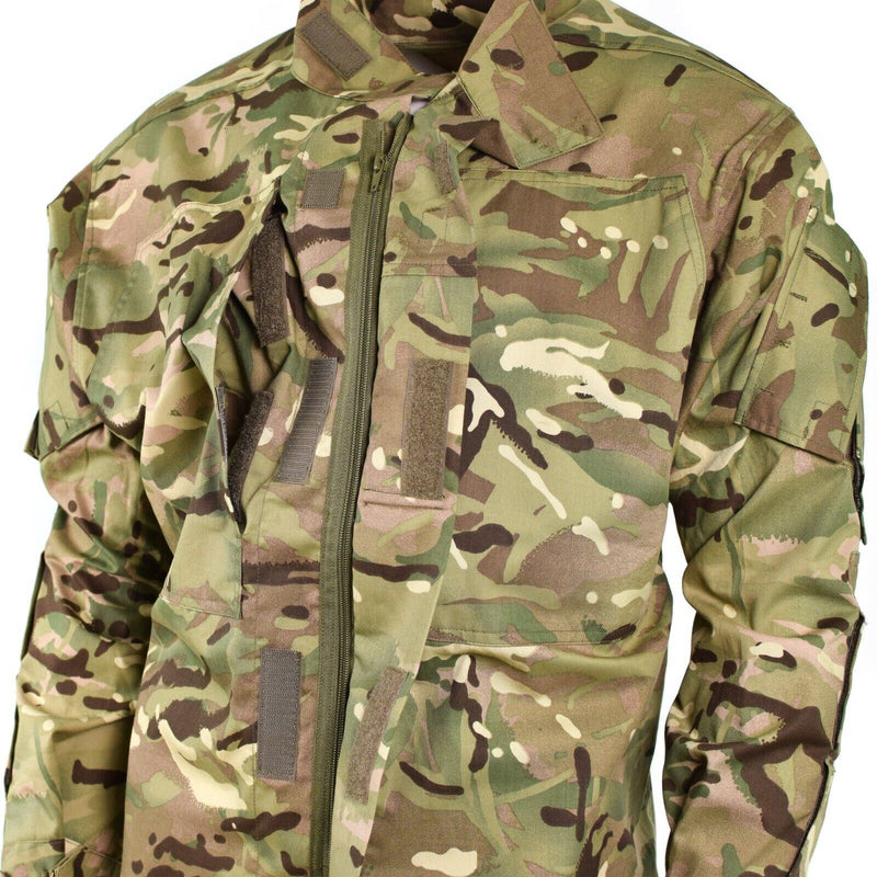 Genuine British Ejército Jacket Combat MTP Camete Camisa Camisa Ligera Militara NUEVO