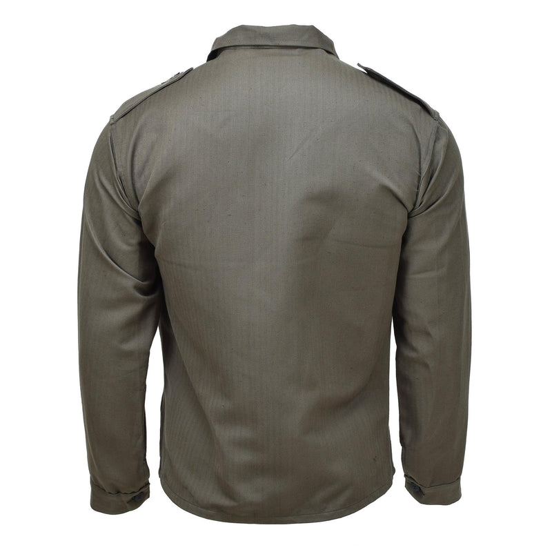 Camisa de las tropas de la Segunda Guerra Militar Militar M59 original Austriaca