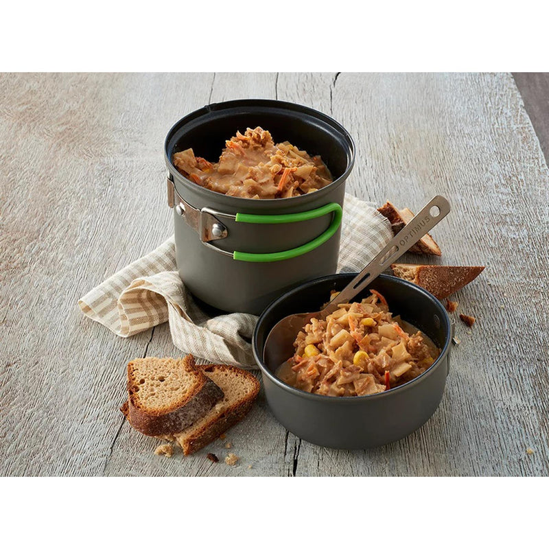 Trek'n comer estofado de comidas vegetarianas con cebolla de comida para acampar deshidratada
