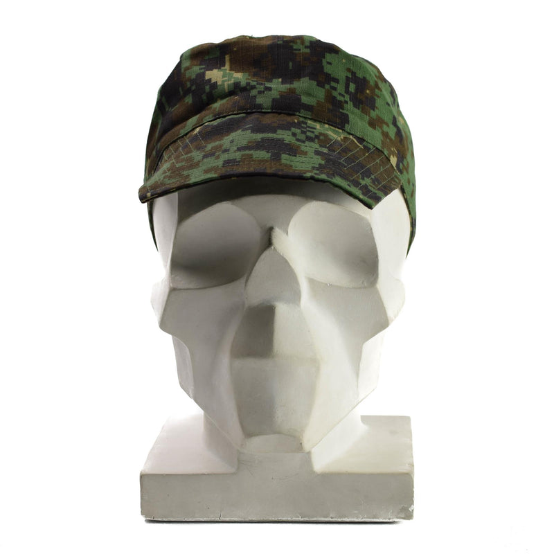 Genuino Guinea Bissau Cap Ripstop Jungle Camuflage Problema militar Sombrero Nuevo