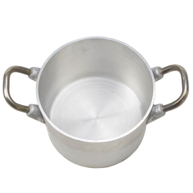 Alemania original de aluminio alemania 2 literas tapa de olla de senderismo BW Mess Mess Kit nuevo