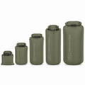Bolsas impermeables militares escocesas originales, 1 L – 40 L, parte superior enrollable, hebilla de liberación rápida, color verde oliva