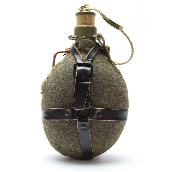 Frasco de bebida del ejército checo original M60 Botella de agua Cantina Cork Plug Stopper