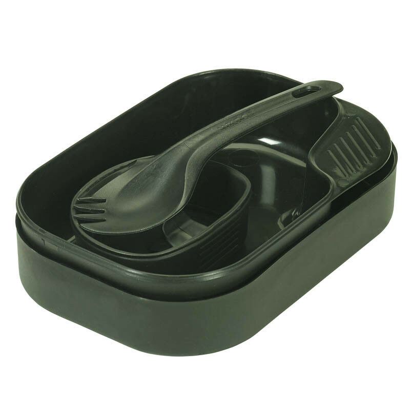 Kit de caja de campamento de Wildo: kit de desorden sin esencial para BPA para cenas al aire libre