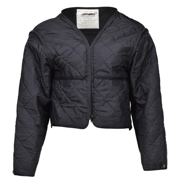 Liner negro militar holandés original Invernal Invierno CALIENTE TERMAL LIGE DE LA COLADA LIGE