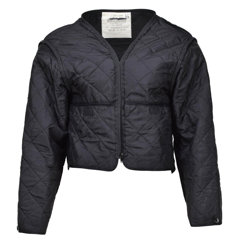 Liner negro militar holandés original Invernal Invierno CALIENTE TERMAL LIGE DE LA COLADA LIGE