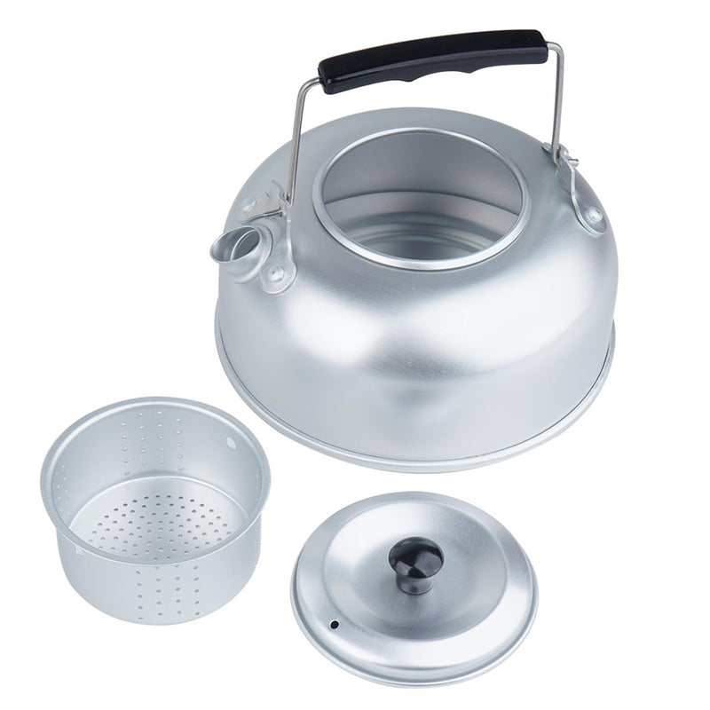 MIL-TEC Teakettle Aluminio Ligero Ligero de 800 ml Campando al aire libre