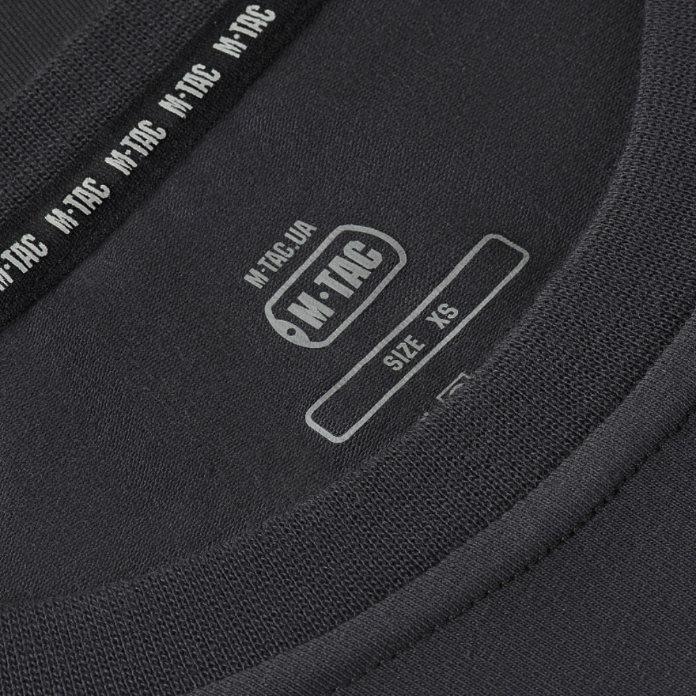 M-TAC 93/7 Camiseta Verano Algodón Ligero Elástico Manga Corta Gris Oscuro