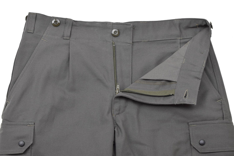 Pantalones de campo Leo Kohler Combate tropas militares pantalones de carga oliva sólida de algodón