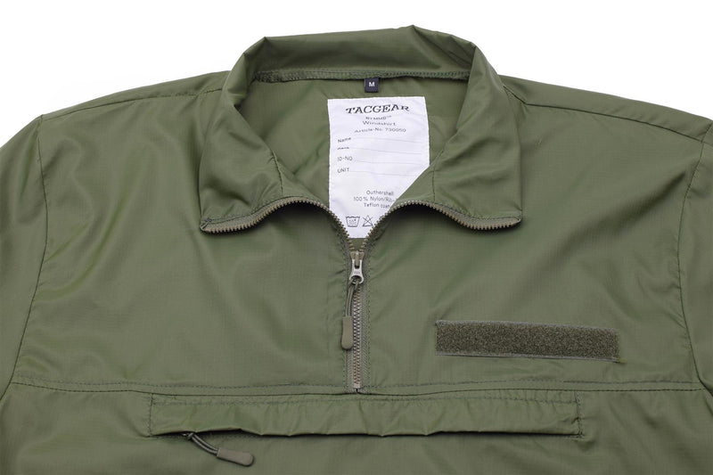 Camisa de viento de la marca Tacgear Ripstop Camping Camino de senderismo Olive al aire libre