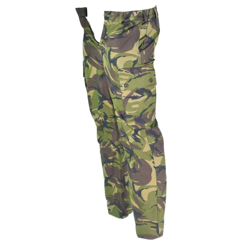 Pantalones de combate del ejército holandés genuino pantalones de camuflaje de bosques militares Nuevo