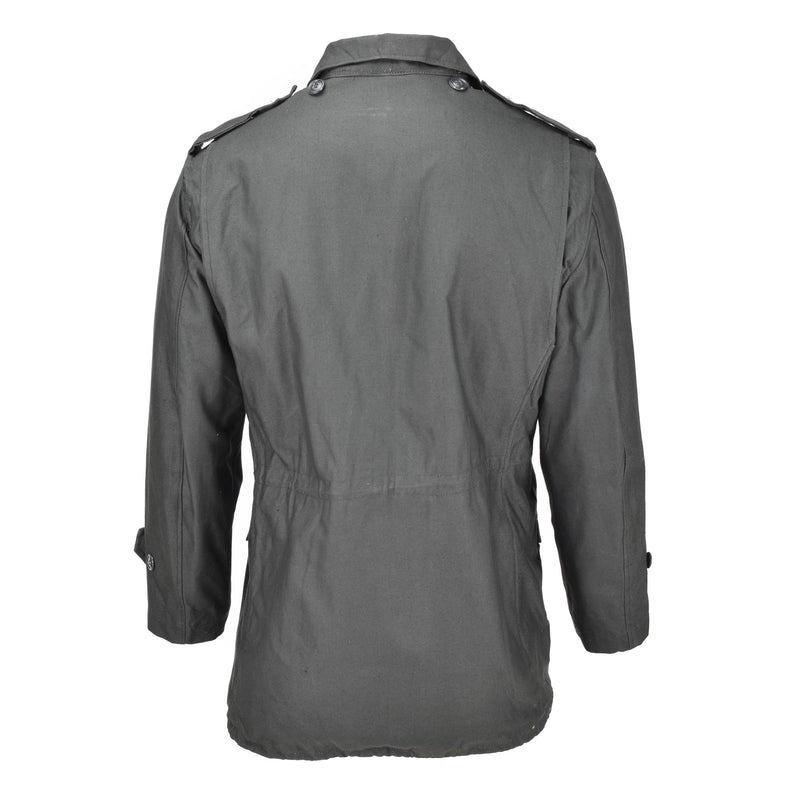 Genuino ejército griego M65 Jacket sin frase Trabajo gris uniforme Excedente militar NUEVO