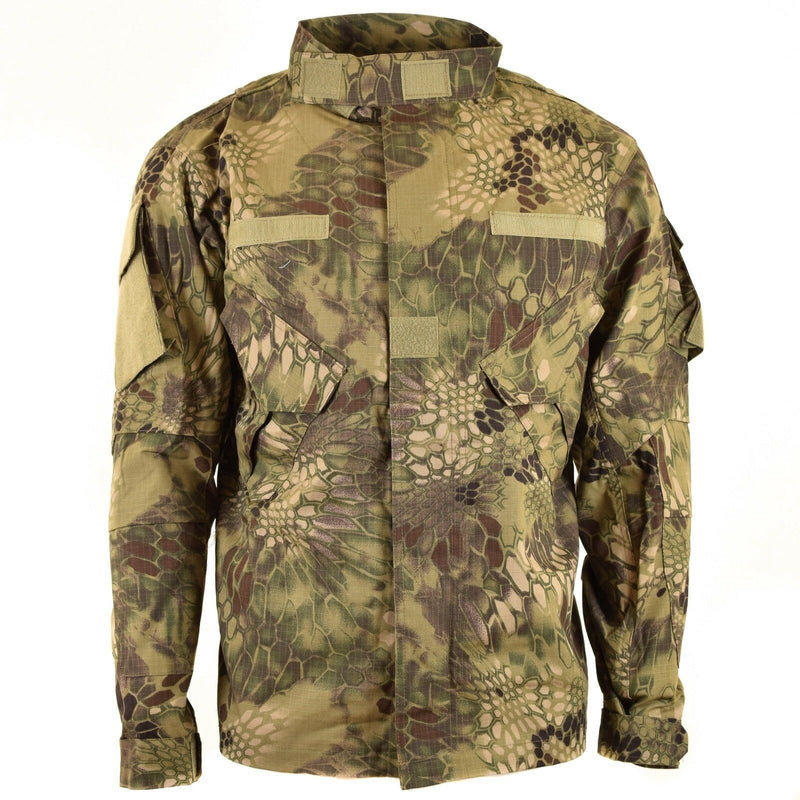 Brand Army Style Military Combat Jacket Mission Snake FG Camuflage Uniforme