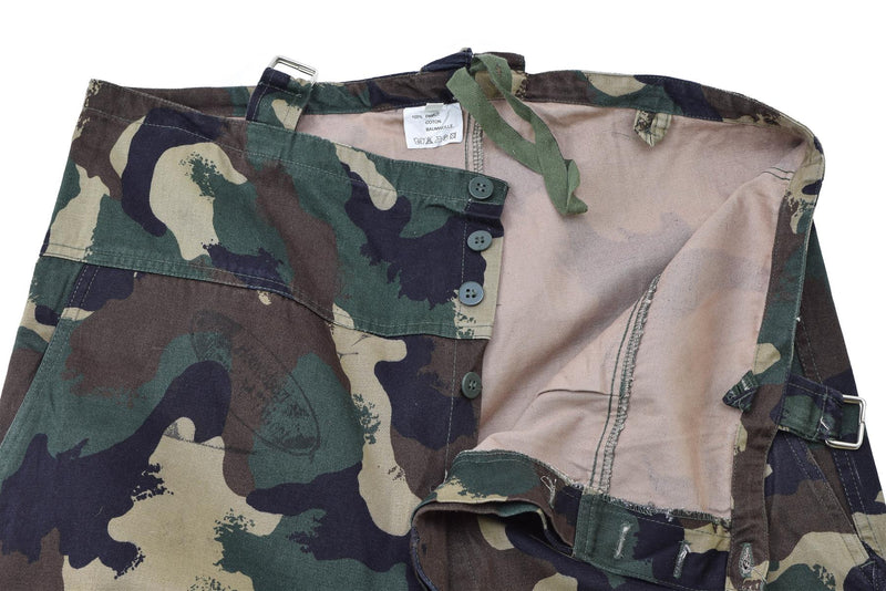Pantalones de combate militar húngaros originales M1990 BDU Pantalones de peso pesado BDU