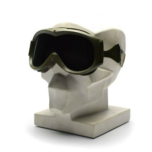 Genuino del ejército francés gafas gafas de protección ocular viento de arena solar militar