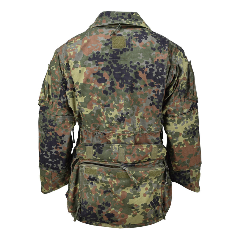 Tacgear Brand Military Style Commando Smock Jacket Full-Zip Ripstop Flecktran
