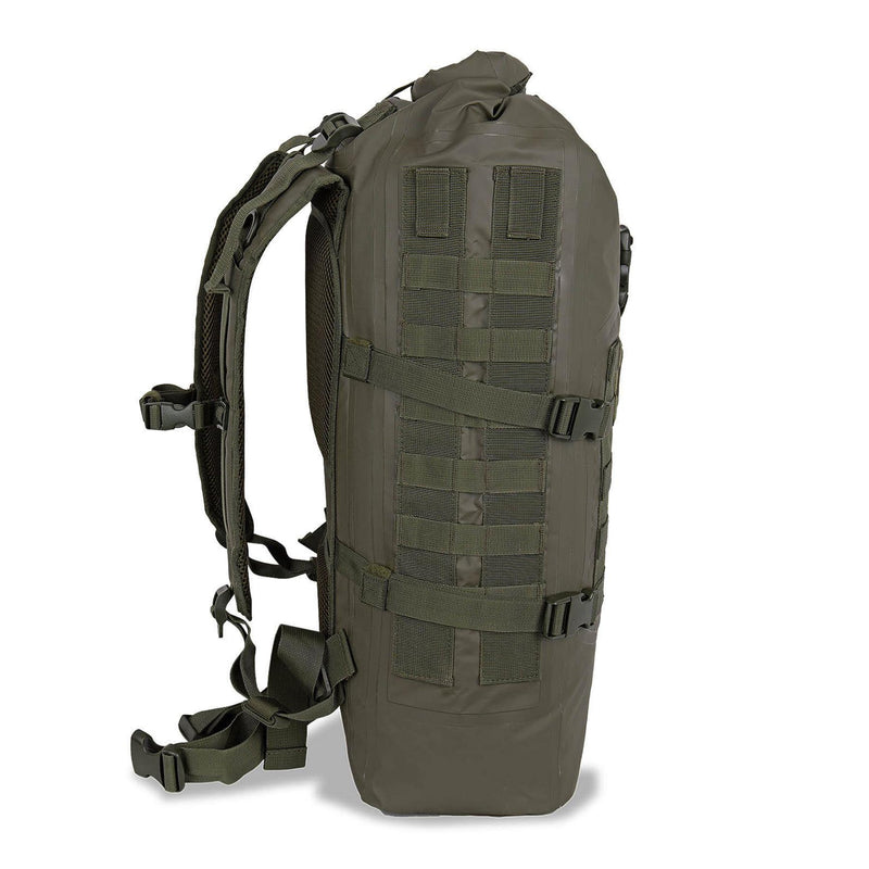 MIL-TEC SELLOS DE MARCHA ROLLA Táctica seca Mochila impermeable 35L Mochila militar
