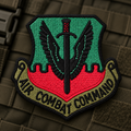 Parche original del Comando de Combate Aéreo ACC de la Fuerza Aérea de EE. UU. Excedente militar de la USAF