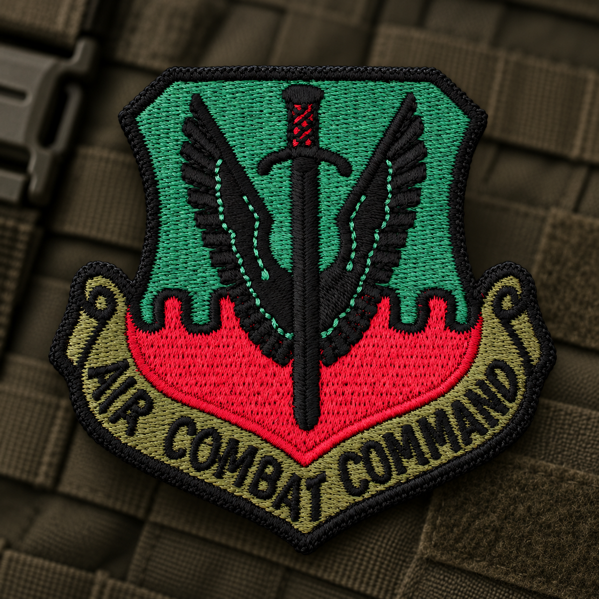 Parche original del Comando de Combate Aéreo ACC de la Fuerza Aérea de EE. UU. Excedente militar de la USAF