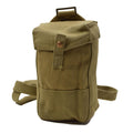 Original militar británico M37 revista bolsa cinturón kit patrón lona caqui