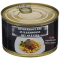 MFH Fideos de carne enlatada 400 g Alimento de emergencia de larga duración Alemania