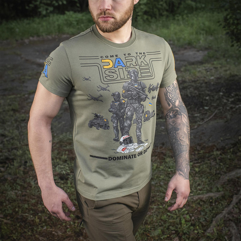 M-tac Military Style Camiseta clásica Ropa de manga corta