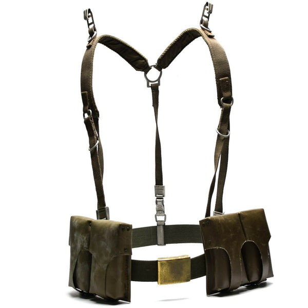 Ejército alemán Strap Tirns Belt Set System Tactical Arness Pack Kit