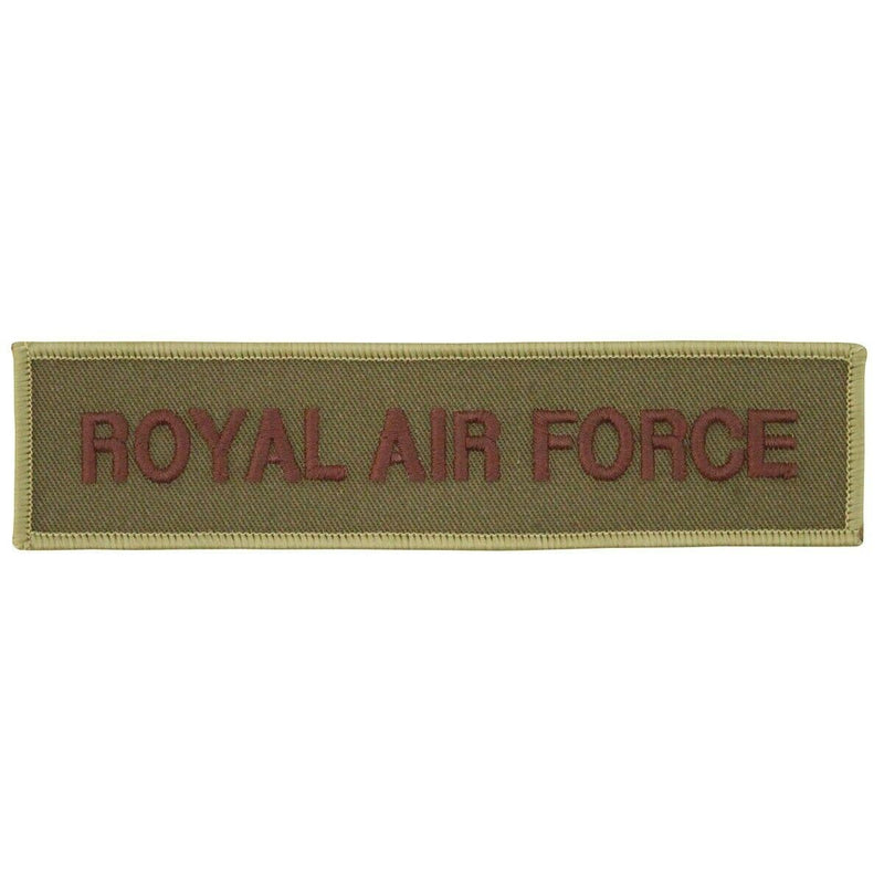 Genuino del ejército británico Royal Air Fuerza Aérea Insignia de tela Militar RAF INSGINIA GB
