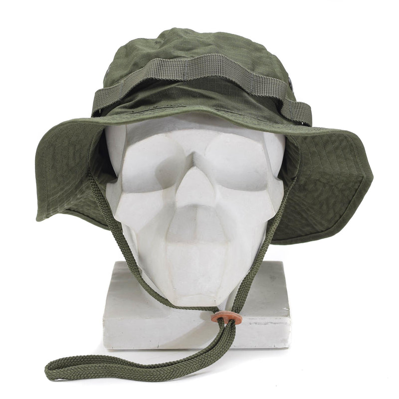 Mil-Tec Brand Military Style Ripstop Olive Boonie Hat Caping Ligeweight Camping Cap