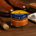 Saphir Creme Surfine Leather Crema para el cuidado del calzado Cuero liso 50ml Marrón claro
