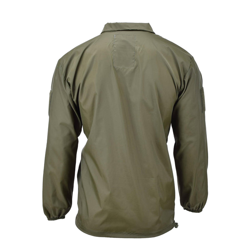 Camisa de viento de la marca Tacgear Ripstop Camping Camino de senderismo Olive al aire libre