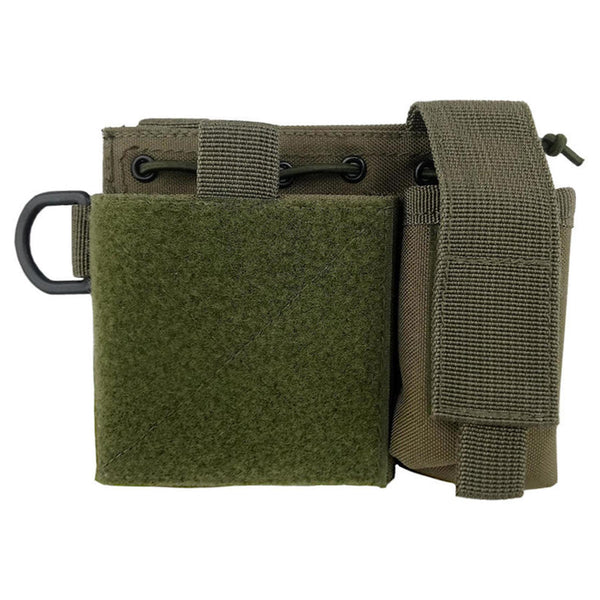 Mil-Tec Admin Pouch Molle Adjunta Linterna Penle Notorario Oliva de bolsillo