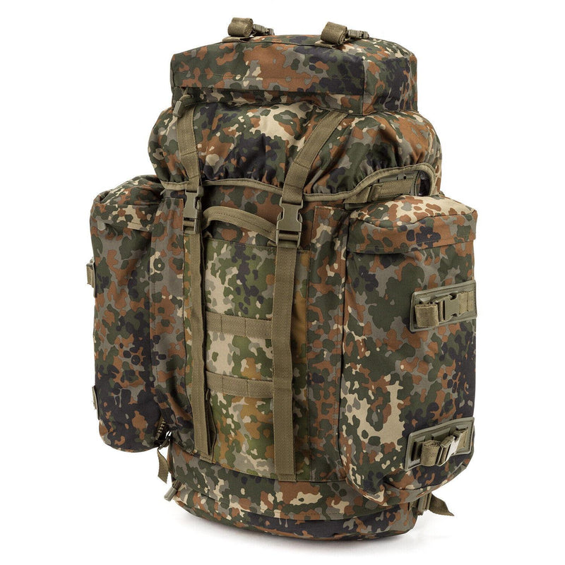 A.Blochl BW Mountain Trekking Rucksack Camping Gran mochila Flecktarn Camuflaje