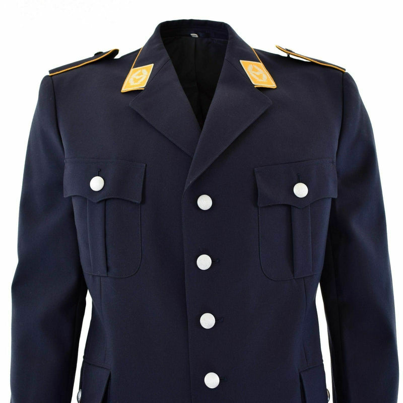 Marca original del ejército alemán chaqueta de las fuerzas del aire azul uniforme formal
